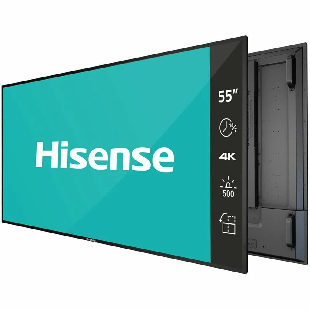 Hisense 55B4E31T 55 in. UHD 4K 500 Nits Prosumer 18 x 7 E-Series Digital Signage Display Flat Panel