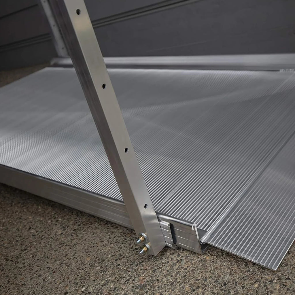 EZ-ACCESS GATEWAY 3G 8 Foot Portable Wheelchair Ramp w/2 Line Handrails