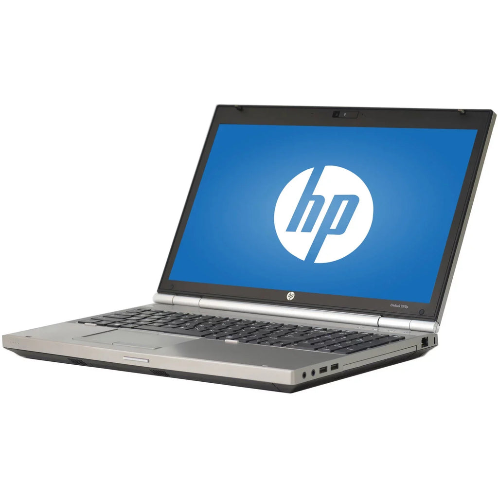 Used HP 15.6" EliteBook 8570P Laptop PC with i7-3720QM Processor, 8GB Memory, 750GB Hard Drive and Windows 10 Pro