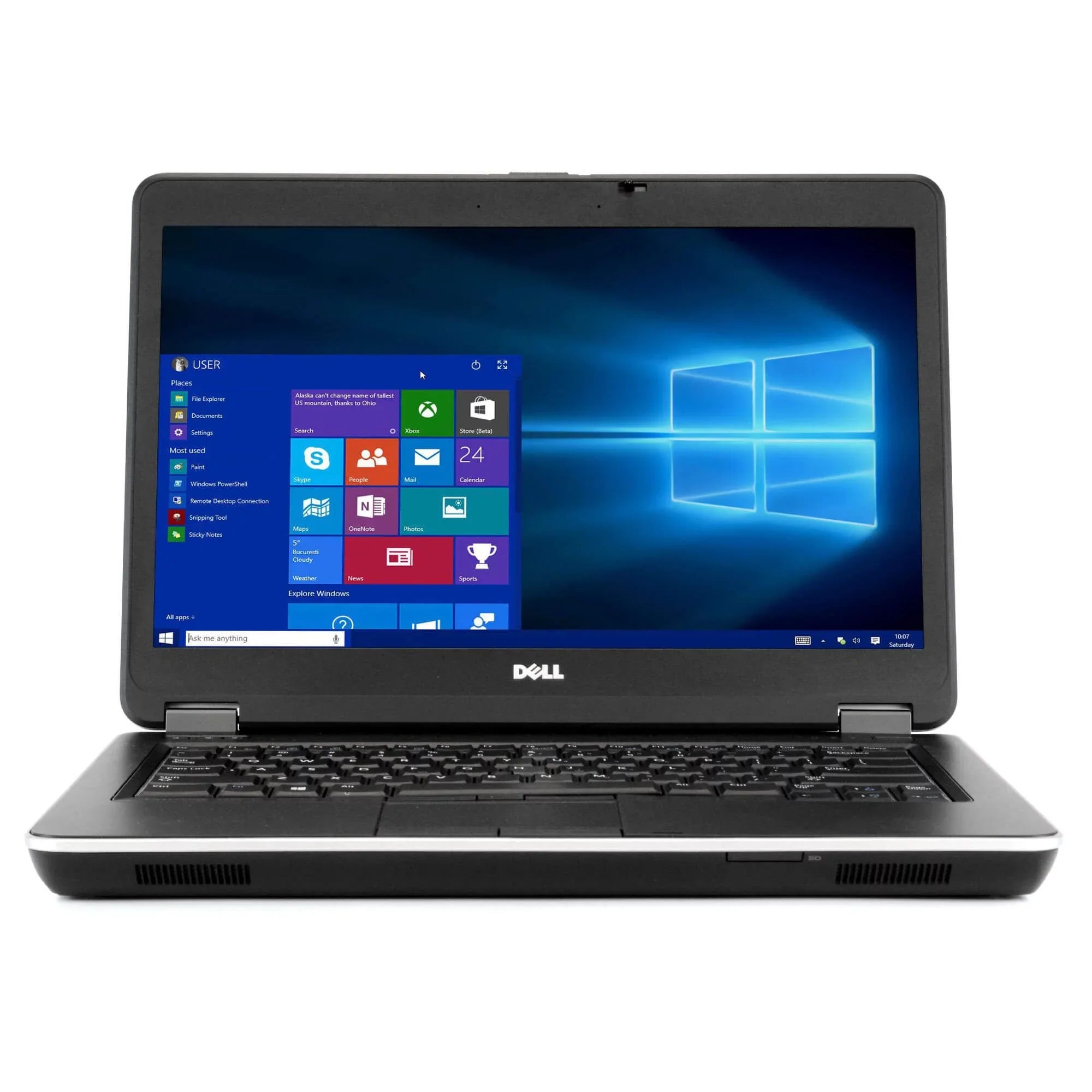 E6440 Laptop Computer, 2.60 GHz i5 Dual Gen 4, 4GB DDR3 RAM, 500GB SATA Hard Drive, Windows 10 Home 64 Bit, 14" Screen (Used)