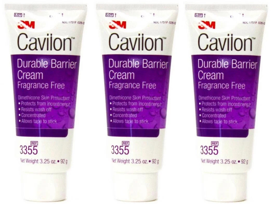 3 Pack - 3M Cavilon Long-lasting Barrier Cream 3.25 oz