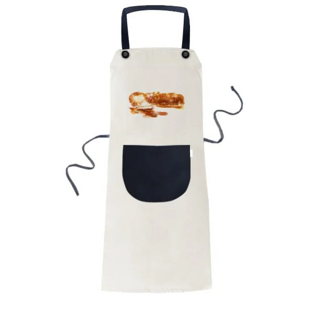 Australia Sydney Opera House and Bridge Apron Adjustable Bib Cotton Linen BBQ Kitchen Pocket Pinafore