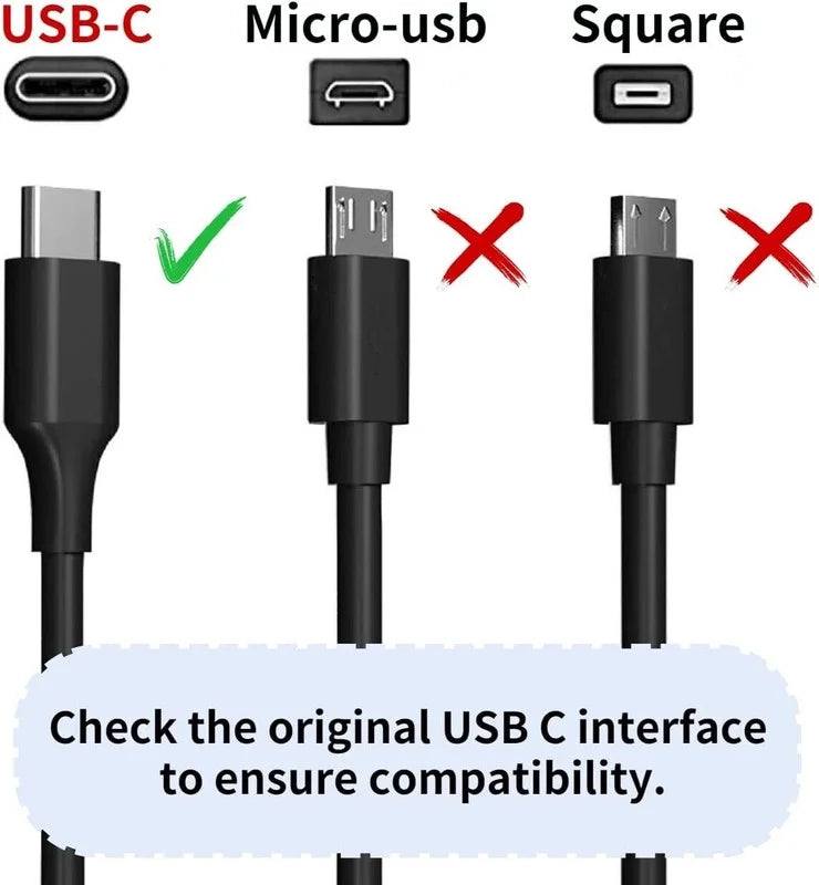 Nuxkst 65w USB-C Ac Adapter for Lenovo ThinkPad 11e Yoga Gen 6 20SF power supply charger