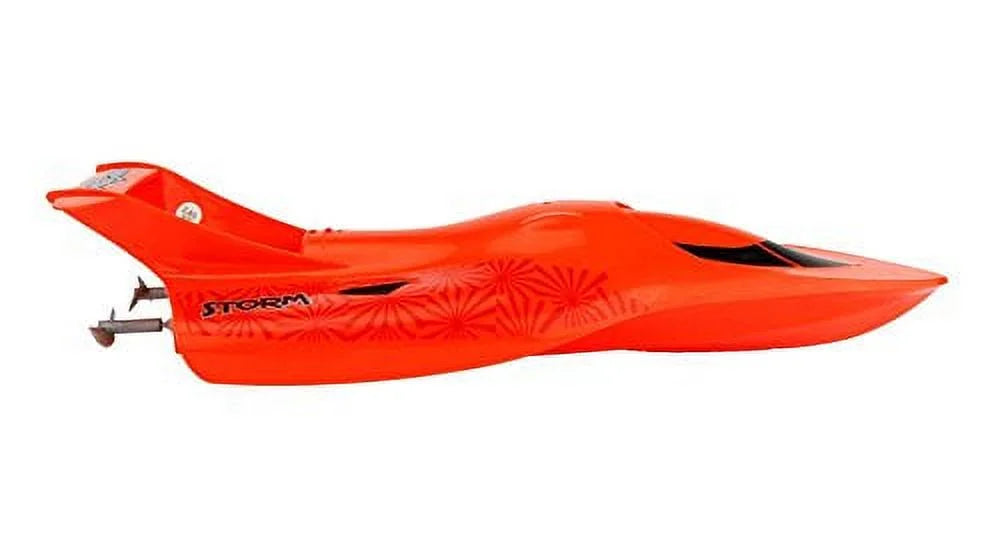 FMT Arrow Sea Wing Speed RC Vessel 2.4GHz 4-Channel Electric Powered Racing Vessel Remote Control Toys For Kids, R/C Use On Lake, Pool (Color Various: Blue, Red)
