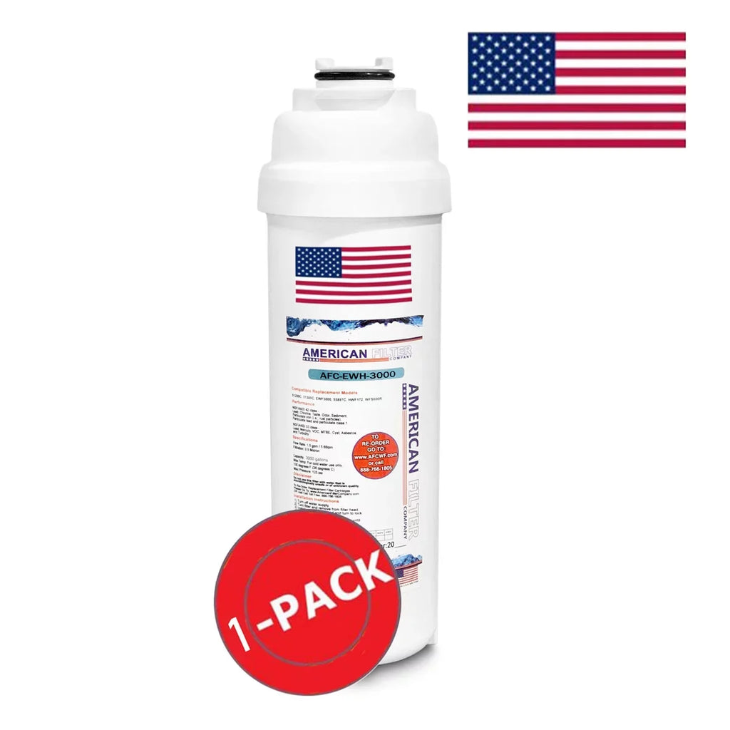 AFC Brand , Water Filter , Model # AFC-EWH-3000 , Matching with LVRCGRNTL8WSK - 1 Filters - Made in U.S.A.