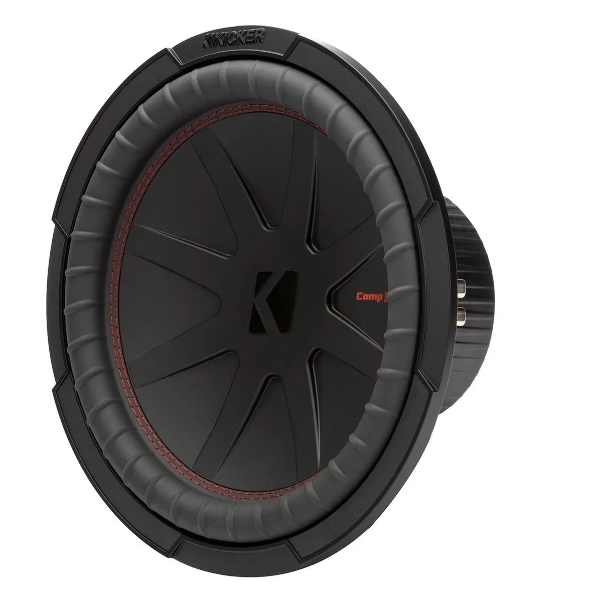 KICKER CompR 12 Inch 4 Ohm DVC 1000W Max Power Car Audio Subwoofer, Black