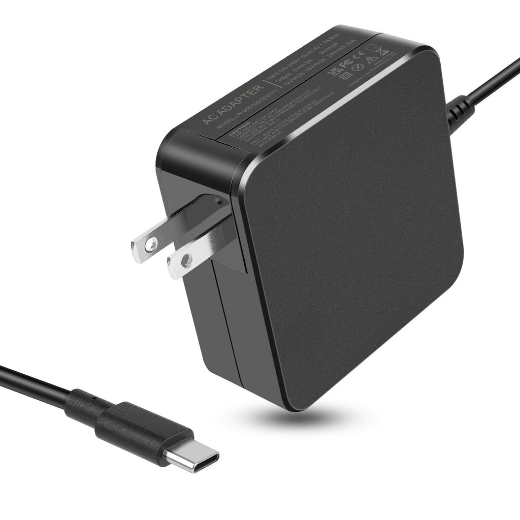 65W USB C AC Adapter Charger for HP L30757-002 L32392-001 L30757-004 L32392-001