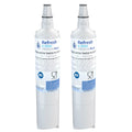 Replacement Water Filter For LG Tier1 RWF1051 -by Refresh (2 Pack)
