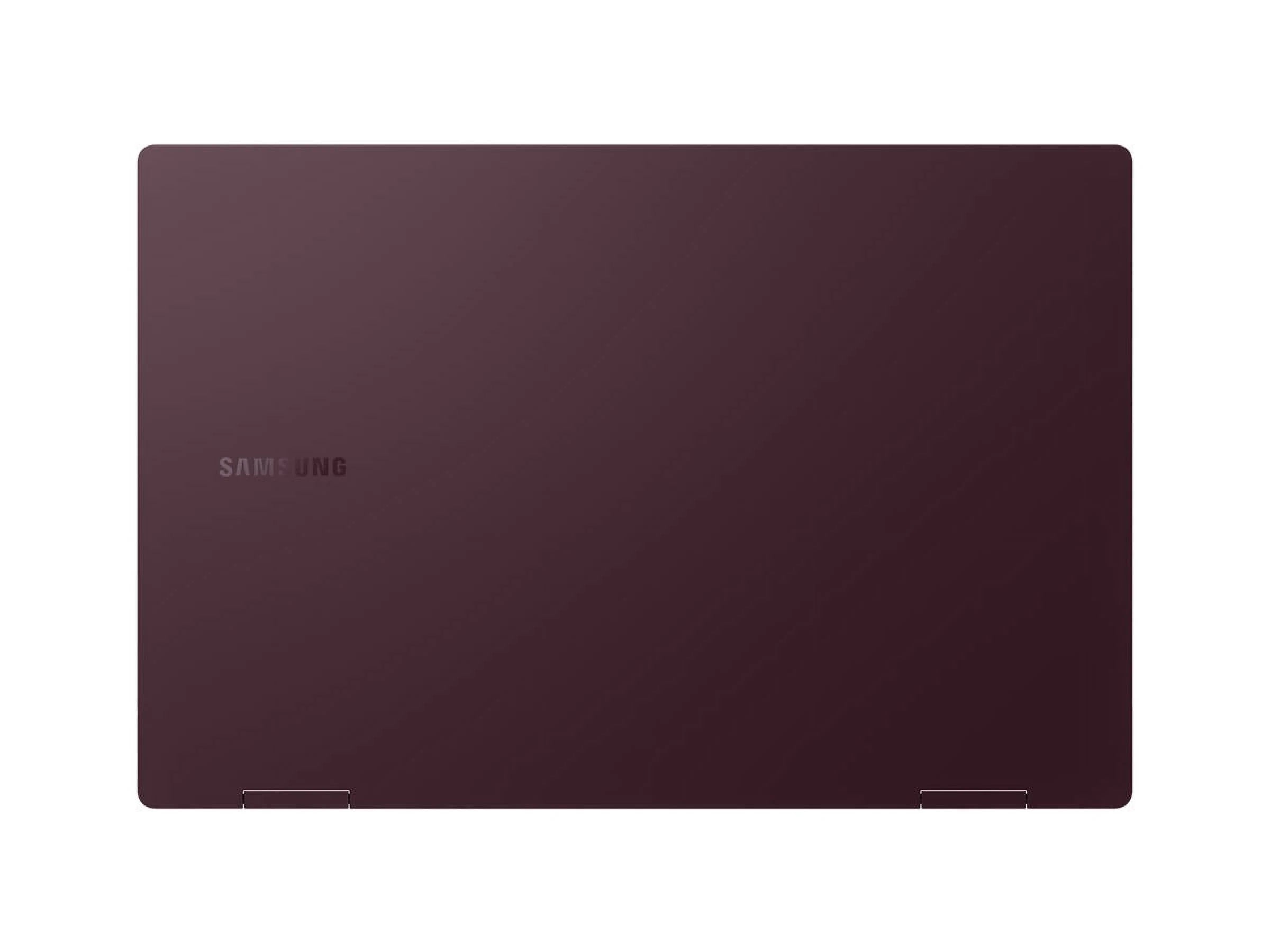 Restored Samsung Galaxy Book 2 Pro 360 15.6" 1TB (Burgundy) 2-in-1 AMOLED Touch Screen Laptop - i7 (Refurbished)