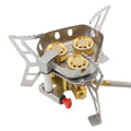 Tomshoo Windproof Backpacking Stove, 6800W High Gases, Adjustable Valve for Cooking Camping Picnic Hiking
