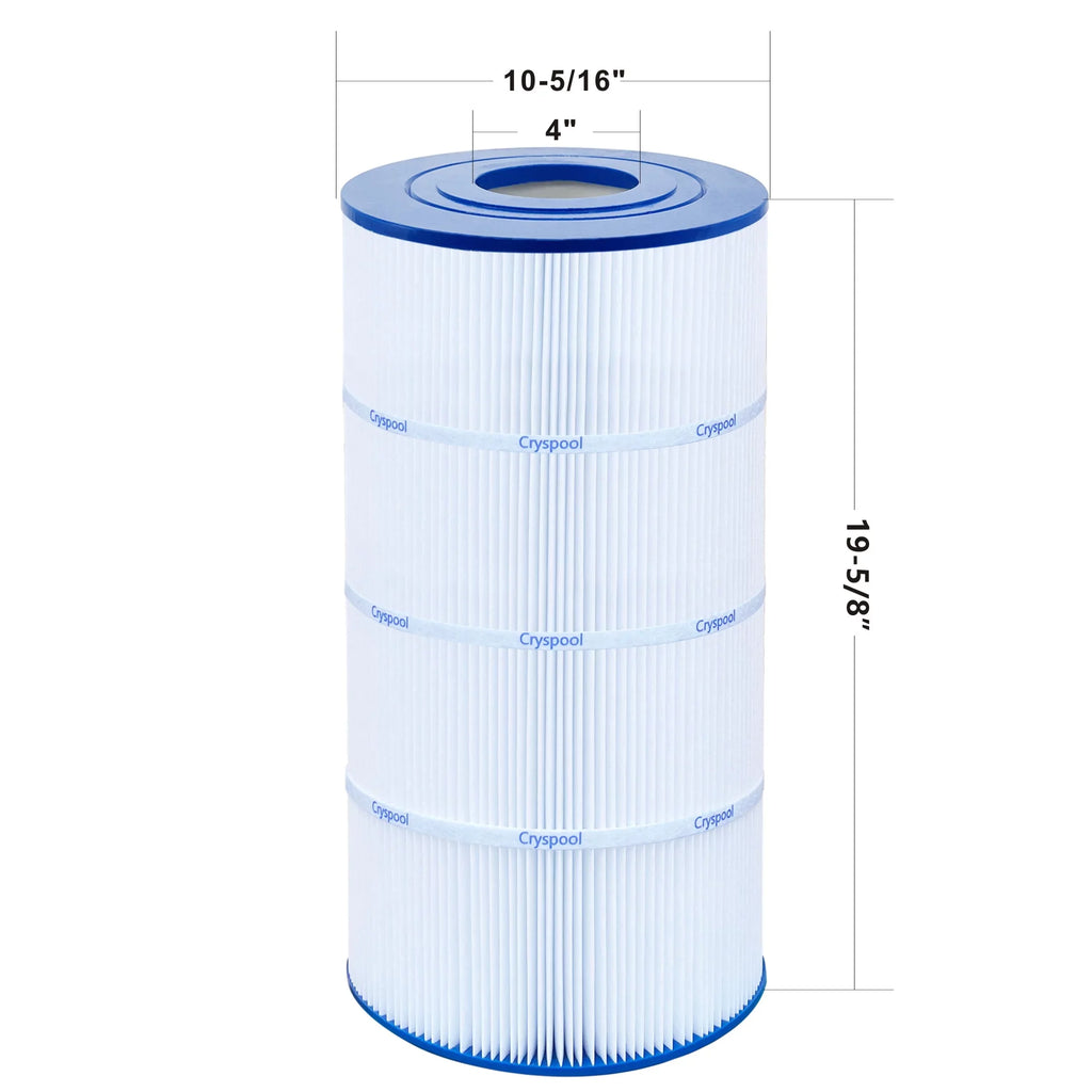Cryspool Pool Filter Fitting with SwimClear C100S, CX100XRE, PA100S, Unicel C-9440, 100 sq.ft, 1 Pack