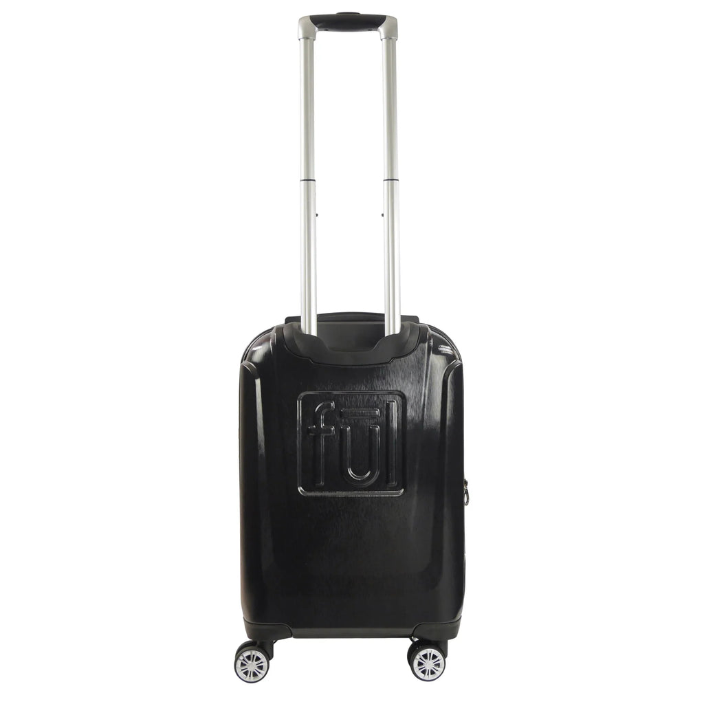 Disney Minnie Mouse 21 Inch Rolling Luggage, Molded Hardshell Carry On Suitcase with Wheels, Black