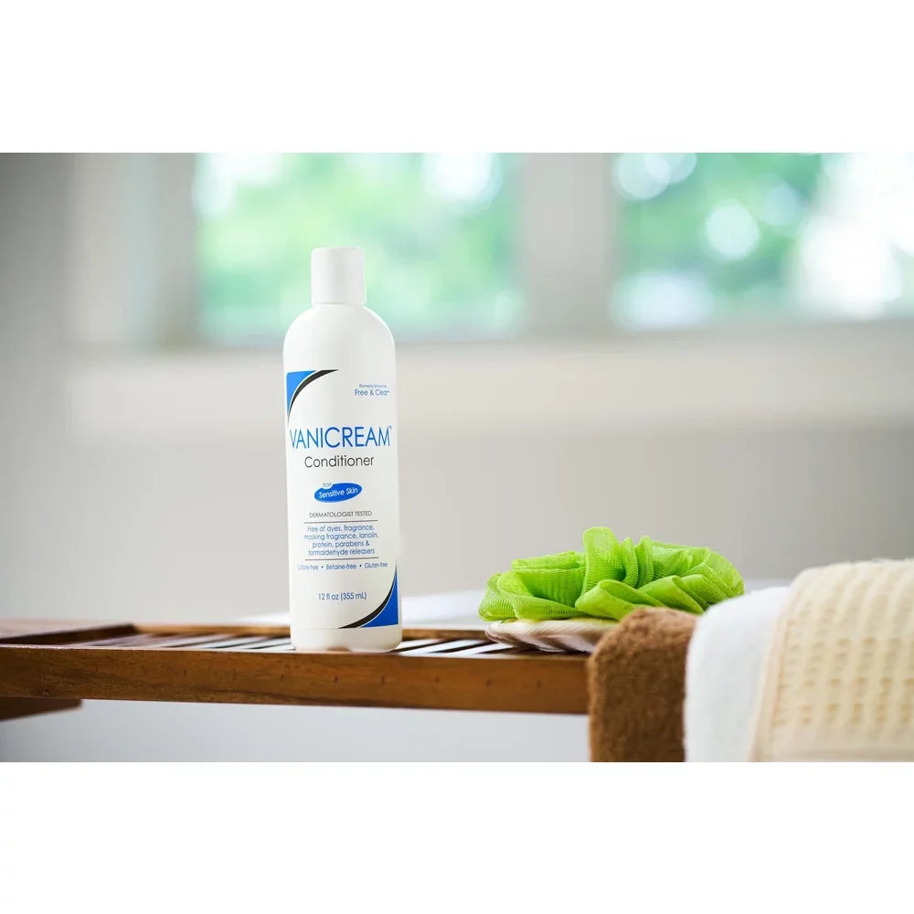 Vanicream (Free & Clear) Shampoo 12 oz & Conditioner 12 oz Combo Pack