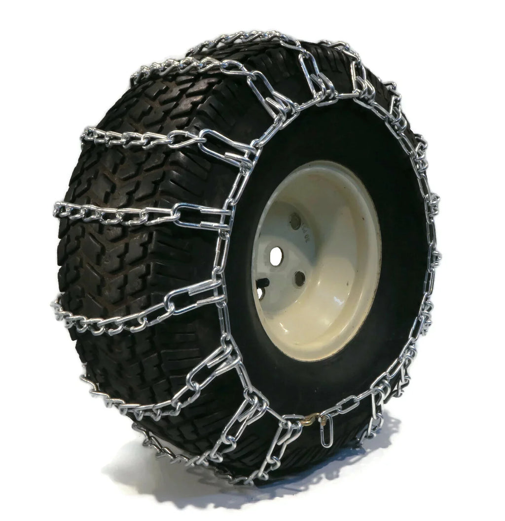 The ROP Shop | 2 Link Tire Chains & Tensioners for Kawasaki Brute Force ATV With 19x9.5x8 Tires