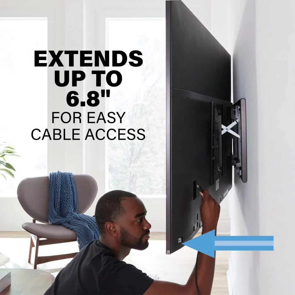 Sony KD43X85K 43-inch 4K HDR LED with PS5 Features Smart TV with Sanus VLT7-B2 42-90" Advanced Tilt 4D TV Wall Mount (2022)