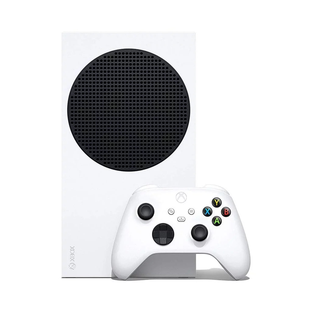 Microsoft Xbox Series S 512GB white Gaming Console With 2 Controller + G9 Earbuds With Microphone BOLT AXTION Bundle Used