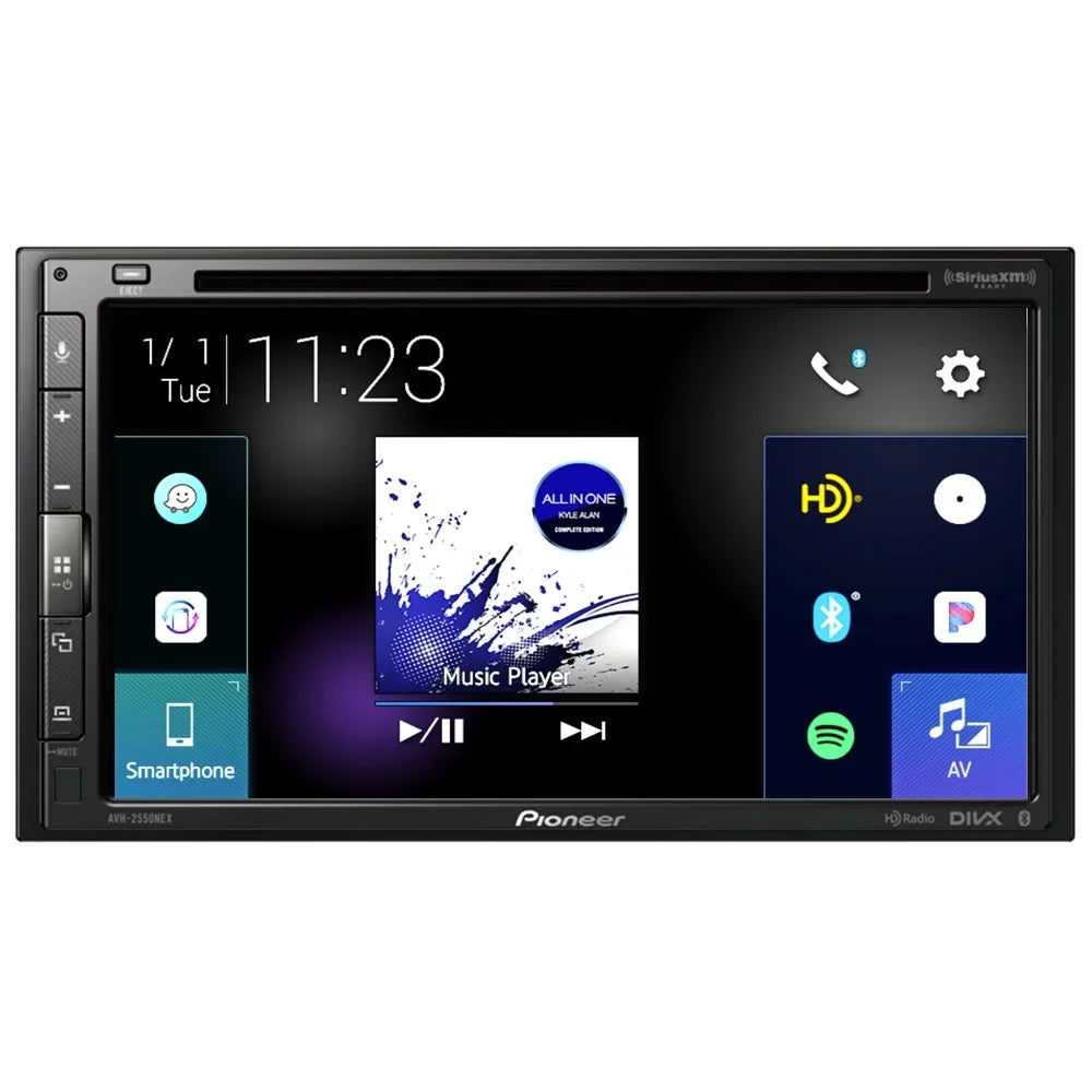 Pioneer AVH-2550NEX Multimedia Receiver Apple CarPlay Free Backup Camera