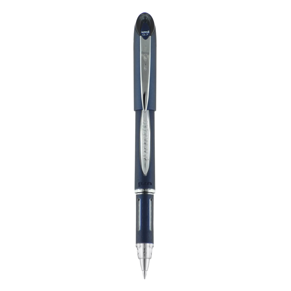 Uniball Jetstream Stick Ballpoint Pens, Fine Point (0.7mm), Black Ink, 12 Count
