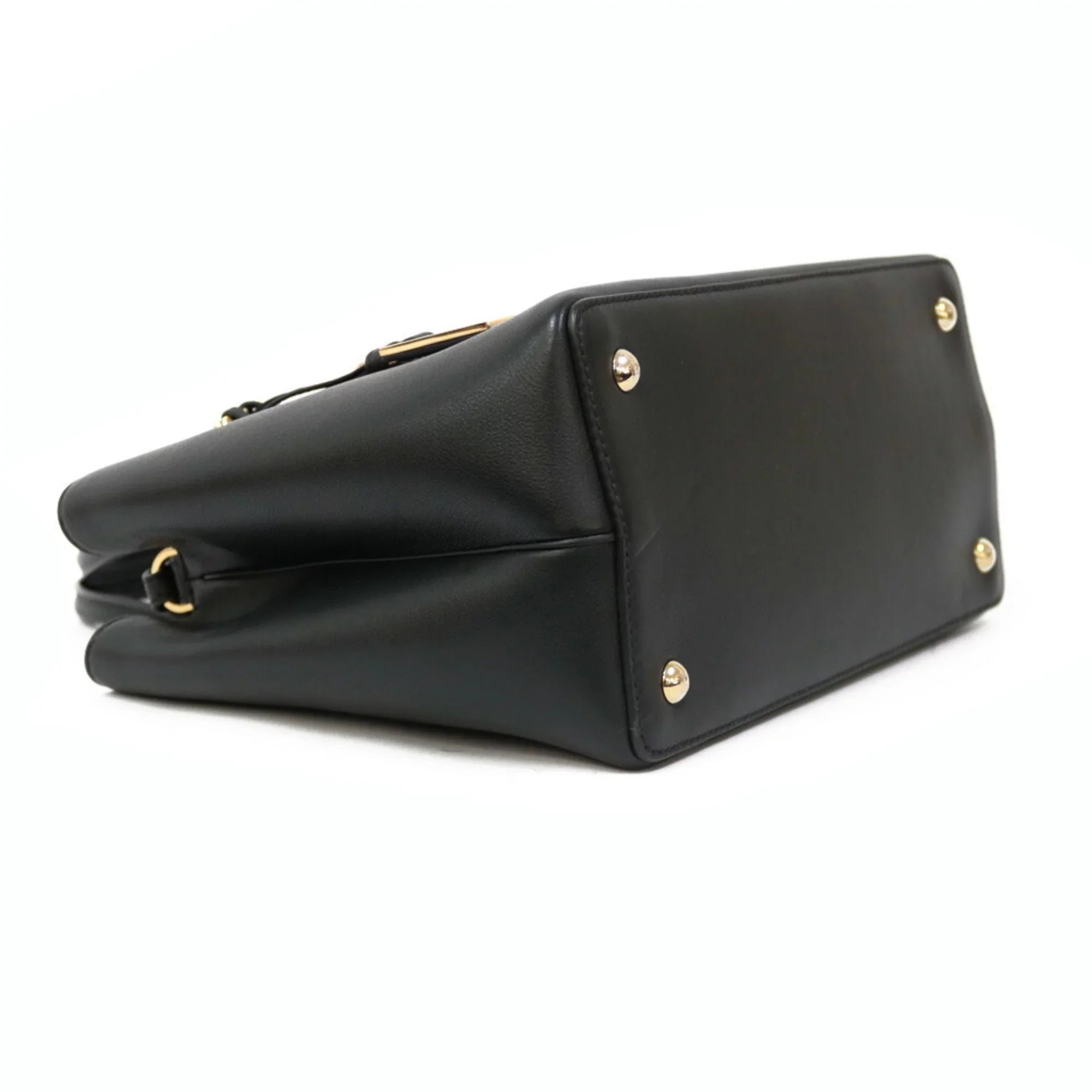 Pre-Owned FENDI Shoulder Bag Handbag Toujour Black Ladies (Good)