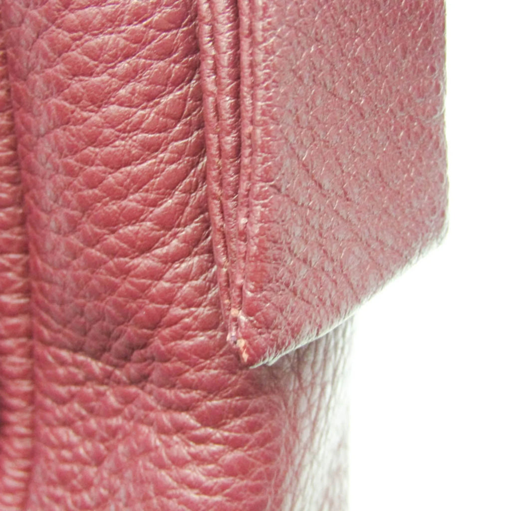 Pre-Owned Tory Burch Women's Leather Shoulder Bag Bordeaux (Good)