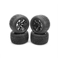 Redcat Racing 108002 4.7 x 2.8 in. Mounted Tire Size -14mm Hubs, 4 Piece