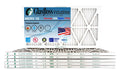 Glasfloss 20x27x1 - MERV 10 -Qty:6 - Furnace Air Filter - Made in USA (Actual Size: 19.5 x 26.5x7/8 inch)
