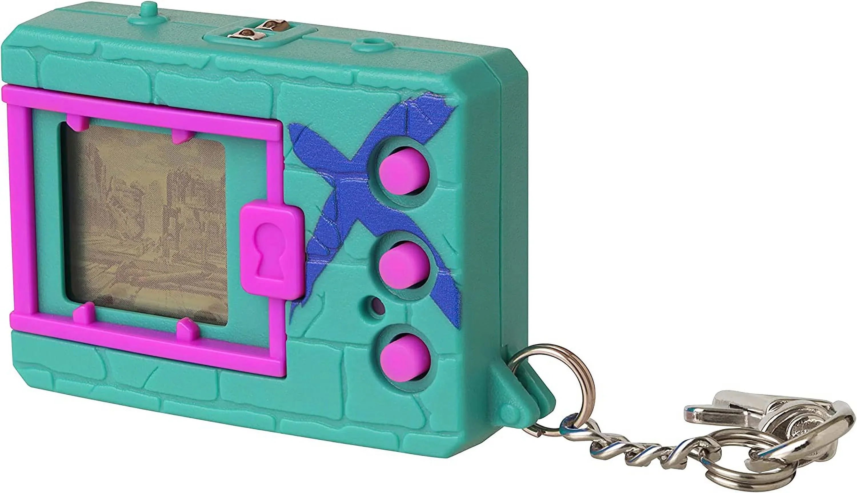 Digimon X Bandai Digivice Virtual Pet Monster - Green & Blue (41924)