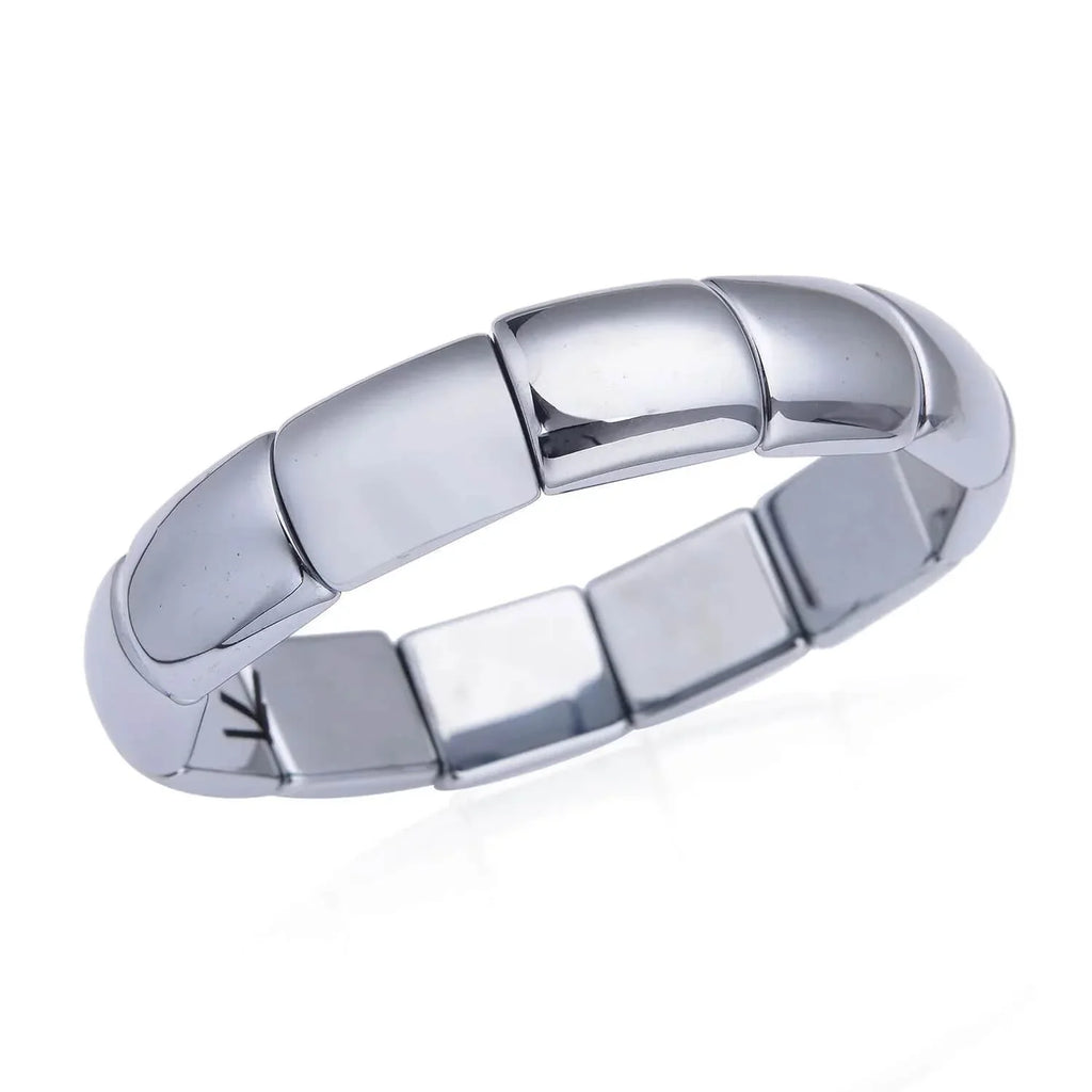 Shop LC Terahertz Trapezoid Stretch Section Cushion Bracelet for Women Ct 132.02 Birthday Mothers Day Gifts for Mom