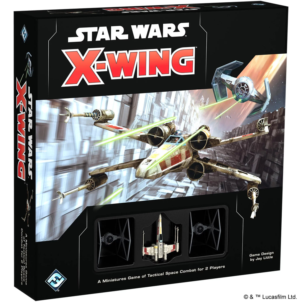 Star Wars: X-Wing Miniatures Battle Game Set, 2nd Edition for Ages 14 and up, from Asmodee