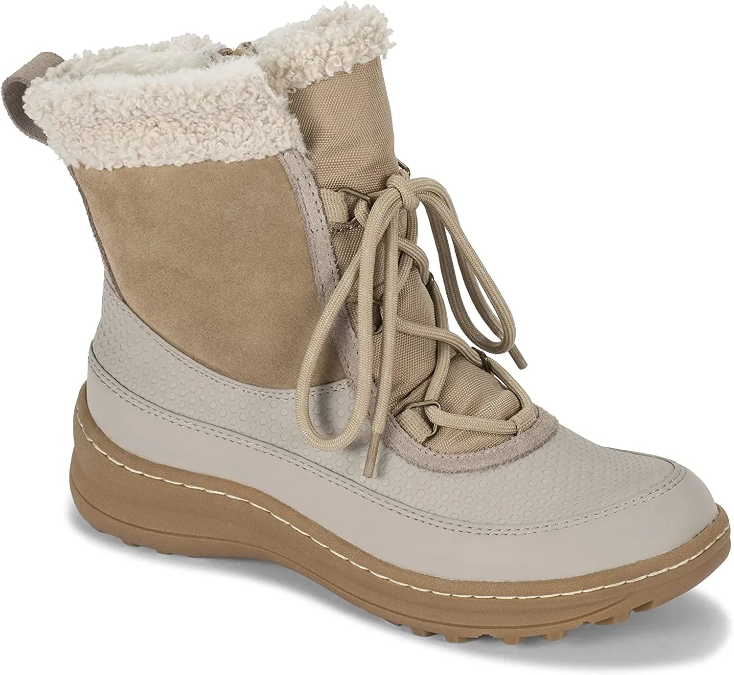 BareTraps ALTA Womens Boots 8 Khaki/Stone Suede