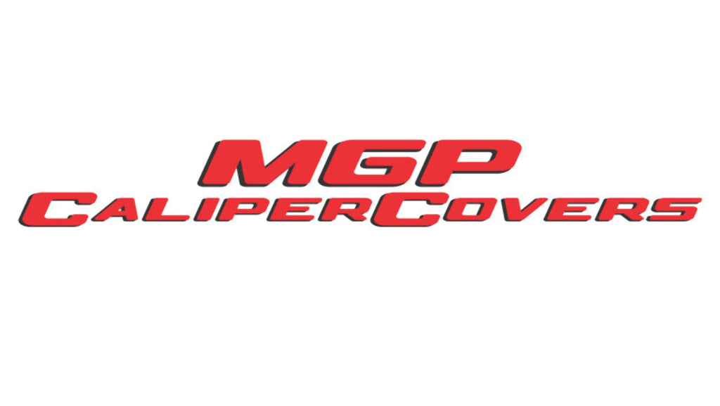 MGP 4 Caliper Wrap Engraved Front & Rear MGP Yellow finish black ch Fits select: 2013 CHRYSLER 300, 2012 CHRYSLER 300C LIMITED