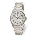 Finest Gold Charles Hubert Stainless Steel White Dial Watch