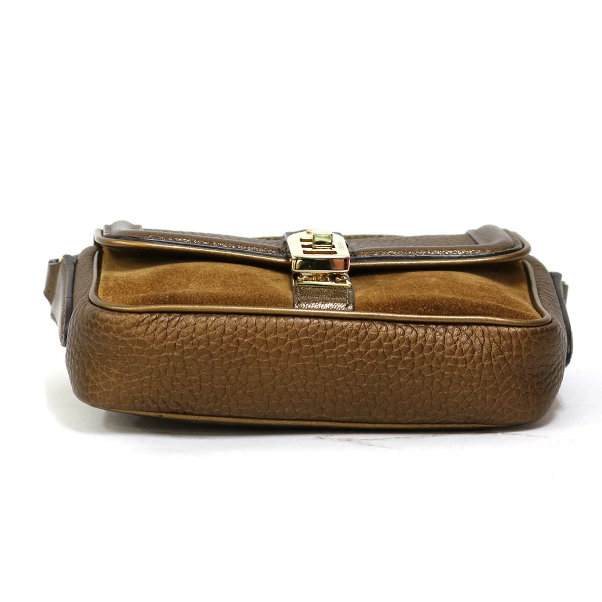 Pre-Owned BURBERRY Shoulder Bag Brown Women's Men's (Fair)
