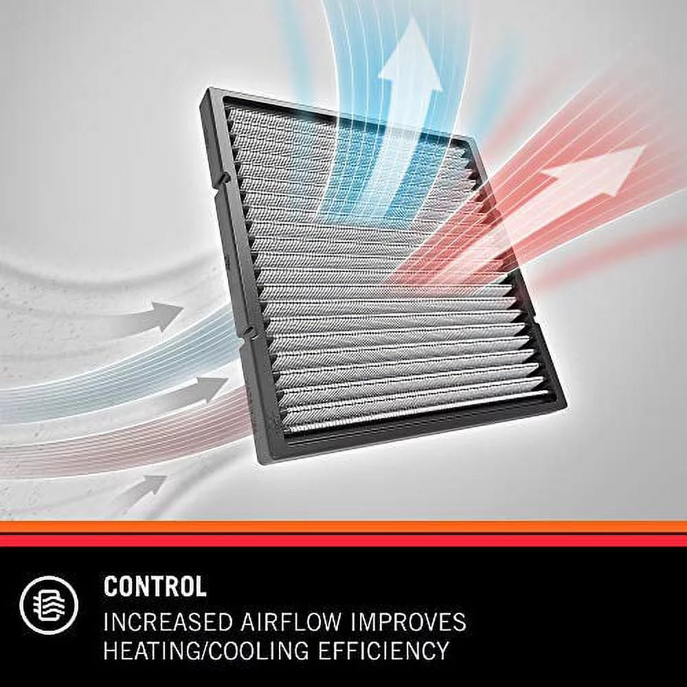K&N VF3019 CABIN AIR FILTER (2 PER BOX)
