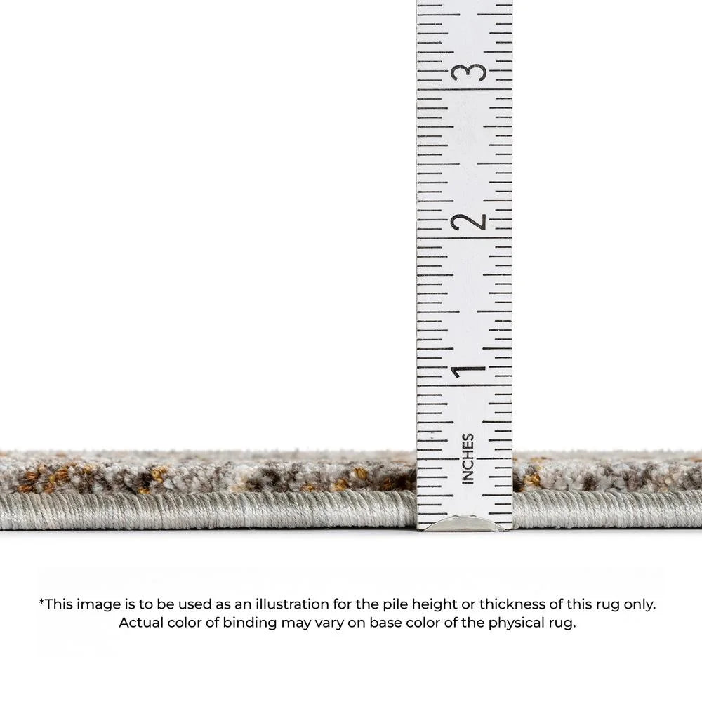 Dalyn Rugs Yarra YA5 Pewter 5' x 7'10" Rug