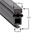True Fitting T-49-2-G-2 Door Gasket Part# (810878)