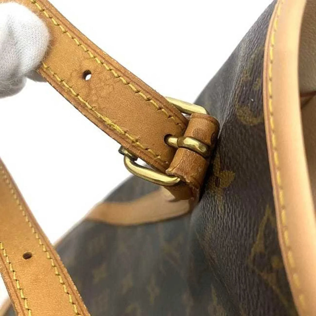 Pre-Owned Louis Vuitton Bucket GM Brown Monogram M42236 Canvas Nume Leather VI0914 LOUIS VUITTON Bag Women's (Fair)