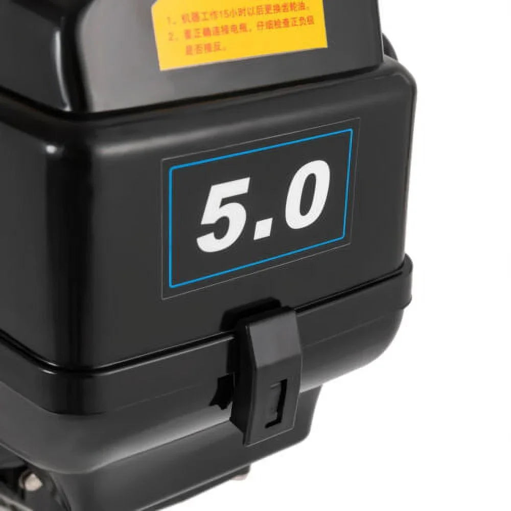48V Short Shaft Electric Outboard Motor 5.0HP Fishing Ship Trolling Engine