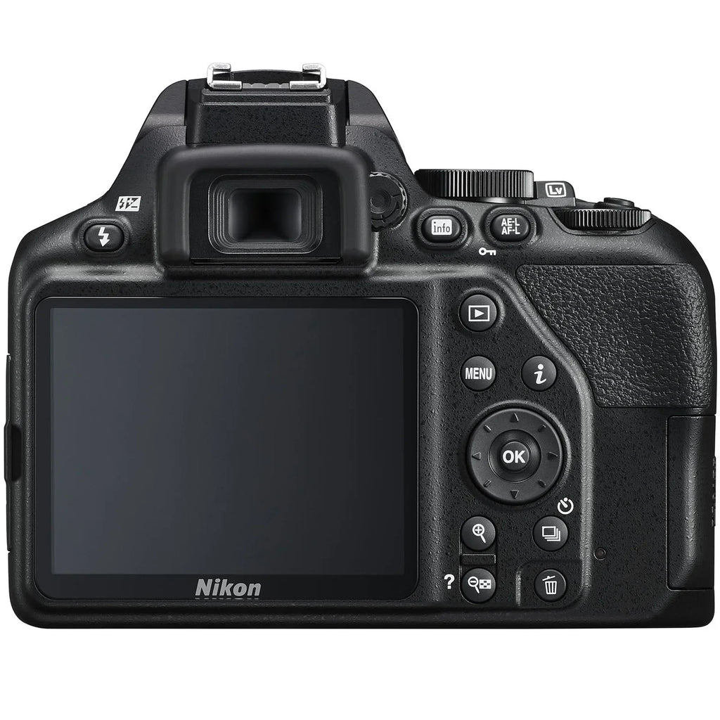 Nikon D3500 DX-Format DSLR Two Lens Kit with AF-P DX NIKKOR 18-55mm f/3.5-5.6G VR & AF-P DX NIKKOR 70-300mm f/4.5-6.3G ED, Black