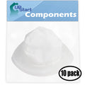 10-Pack EVF100 Filter Replacement for Black & Decker BDH7200CHV Vacuum Cleaner - Fitting with Black & Decker 90590689 Filter