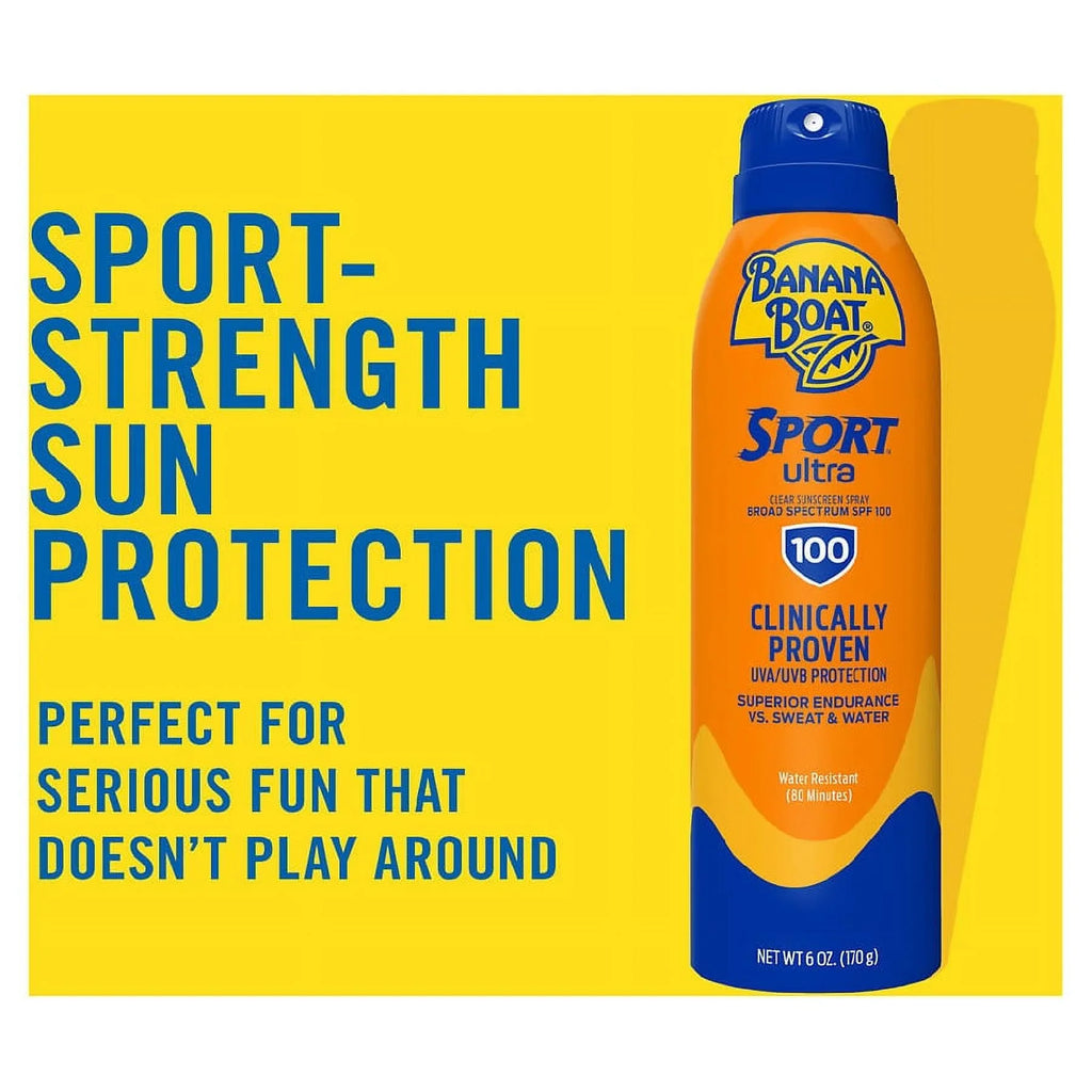 Banana Craft Ultra Sport Clear Sunscreen Spray SPF 100