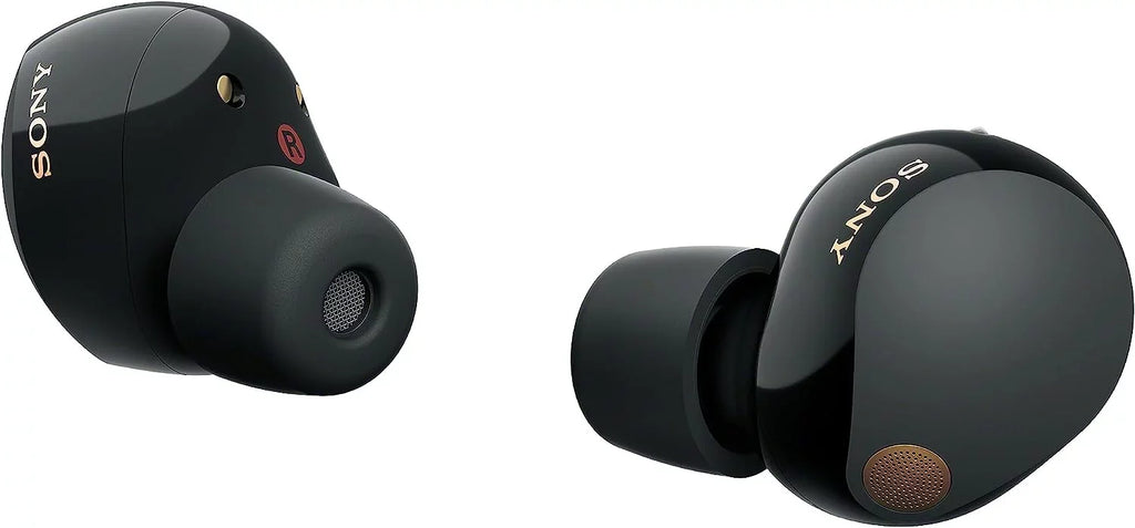 Sony WF-1000XM5-BLACK Wireless Noise Canceling High-Res Earbuds with an Additional 2 Year Shield by Epic Protect (2023)