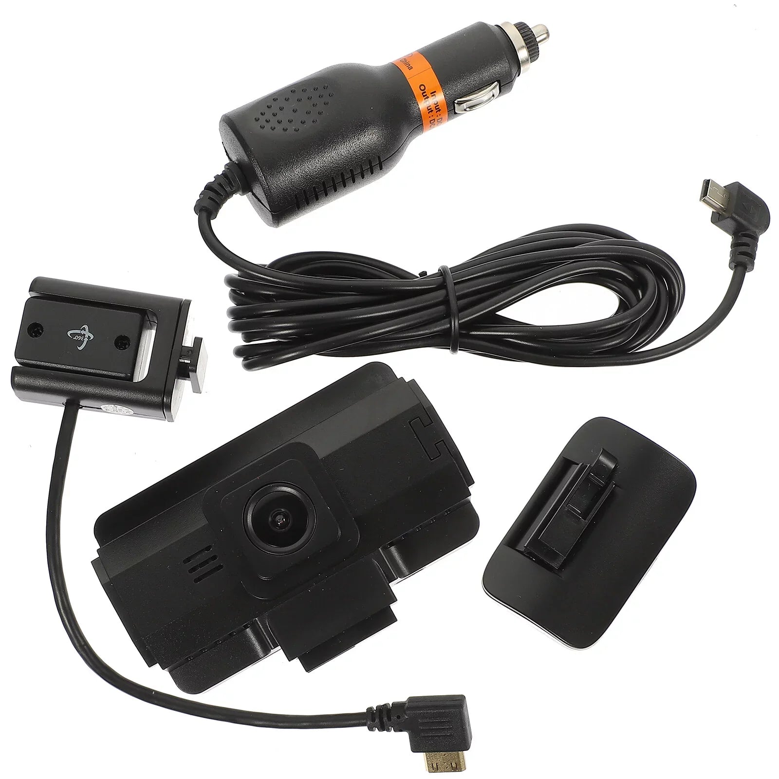 Cheefull 1080P Front and Inside Dash Camera for Cars,Dual Dash Cam with Built-in GPS, , IR Night Vision, G-Sensor, Loop-Recording & Parking Mode