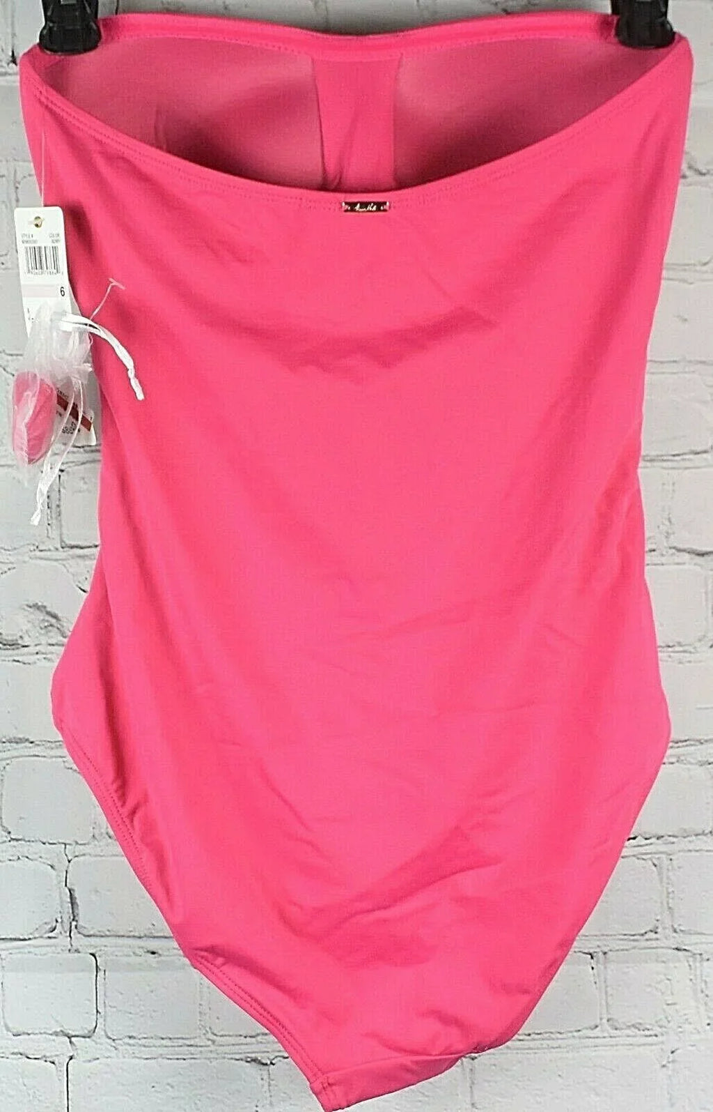 Anne Cole BERRY Twist-Front Ruched One-Piece Swimsuit, US 16