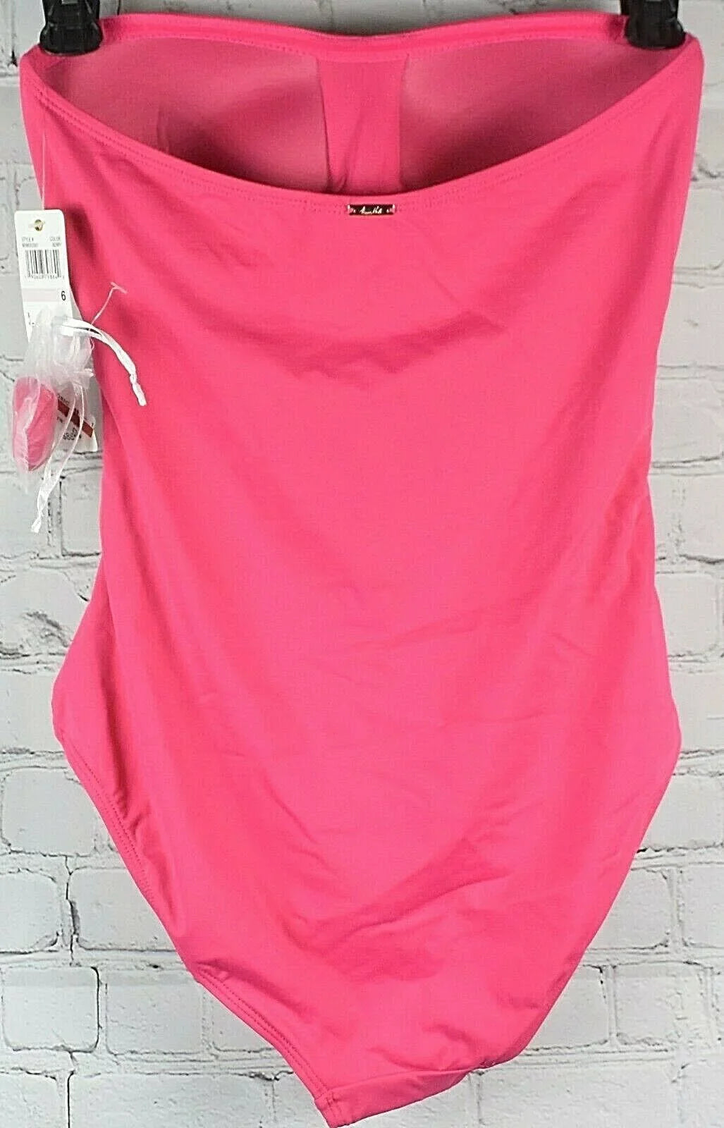 Anne Cole BERRY Twist-Front Ruched One-Piece Swimsuit, US 16