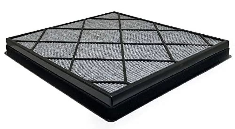 HE400 True HEPA Filter Replacement Activated Carbon Infused Advanced Odor Lock For Shark Air Purifier 4 Fan HE401 HE402 HE405, 3 Packs