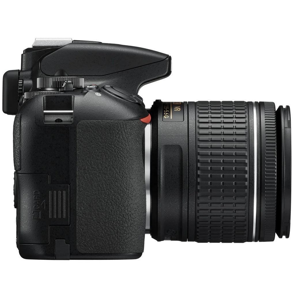 Nikon D3500 DX-Format DSLR Two Lens Kit with AF-P DX NIKKOR 18-55mm f/3.5-5.6G VR & AF-P DX NIKKOR 70-300mm f/4.5-6.3G ED, Black