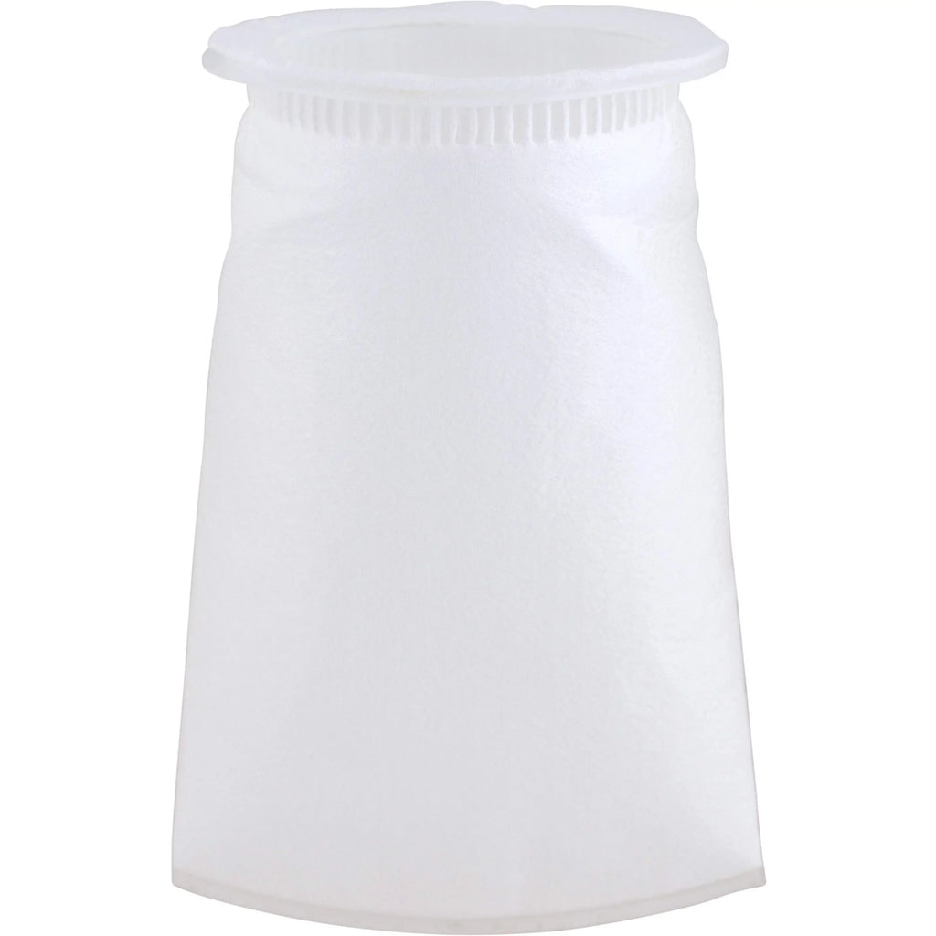 SpiroPure SP-BP-410-25 25 Micron #3 (10”) Glazed Polypropylene Felt Liquid Bag Filter BP-410-25 155389-03 (Case of 40)