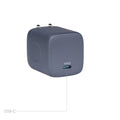 onn. GAN 67W Laptop Charger with 1 USB-C Port, Suitable for Apple,,HP,Asus,Acer,Lenovo,Grey