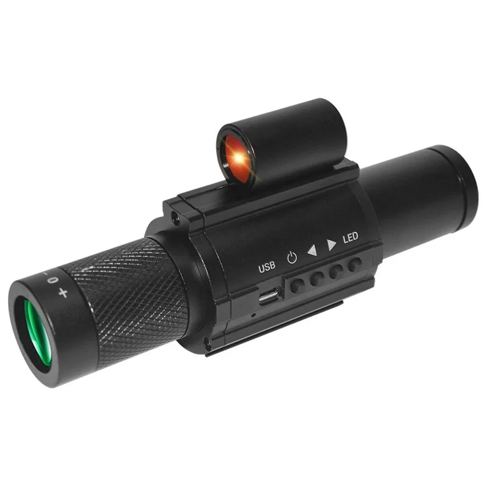 Portable Monocular Night-Visions Sight Device Day Night Use Telescopes 1.54inch Display Photo Taking Video Recording Infrared Digital Video Camera for Fishing Craft Wildlife Observation